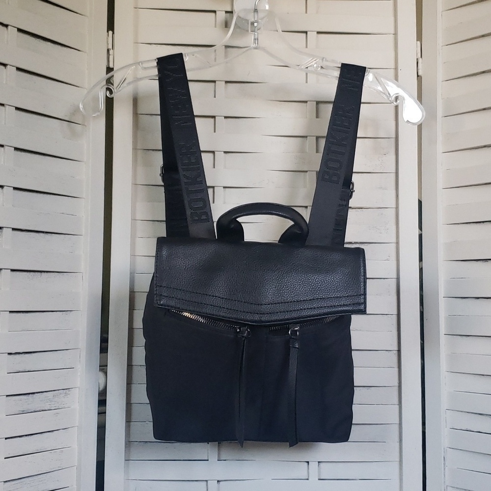 Botkier bBack Canvas And Leather Backpack